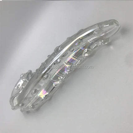 Sea Horse Glass Anal Plugs Wholesale Glass Masturbation Erotic Toys Pink Purple Black Green Blue Crystal Glass Dildos for Women