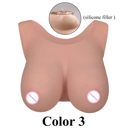 Eyung New Upgrade Silicone Fake Boobs Crossdressing Breast Crossdresser Silicone Boobs Shemale Artifical Boobs Transgender Suits