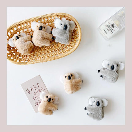 Koala Plush Hairpin / Pince Koala Peluche