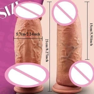 Realistic Squirting Penis Silicone Ejaculation Dildo Large Lifelike Dildo With Sucker Sliding Skin Dildos Anal Sex Toy For Women