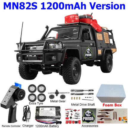 MN82 MN82PRO MN82S MN82T RC Car 1/12 4WD 2.4G Remote Control Car Climbing Off-road RC Crawler LED Light Truck RC Toys As Gift