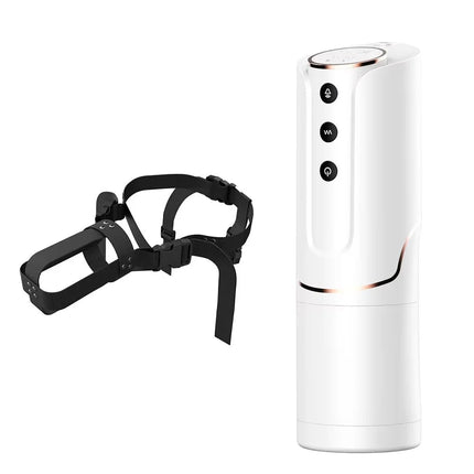 Adult Sex Toys for Men Adjustable Strap-on Automatic Male Masturbation Cup Wearable Sex Harness Male Hands Free Masturbator
