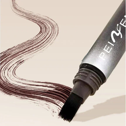 Eyebrow Pencil Angled Brush Quick Drying Angled Eye Brow Brush Waterproof Multifunctional Usage Hair-like Strokes Eyebrow Tint