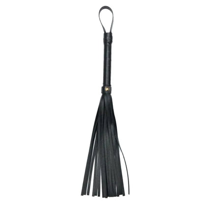 SM Leather Whip for Punishment Spanking Double-Sided Faux Leather Flogger Couple Flirting SP Tool Adult BDSM Sex Accessory