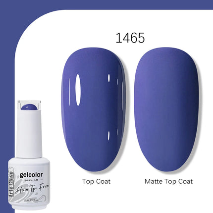 Arte Clavo TPO FREE HEMA FREE Gel Nail Polish UV Multi Use Semi Permanent Soak Off Autumn Winter Nail Art Hybrid Varnish 15ml