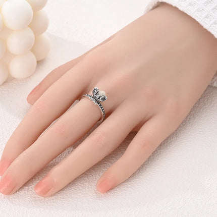 Fashion Original Luminous Firefly Rings 100% 925 Silver Eternal Heart-Shaped Zircon Rings Fine Wedding Engagement Jewelry Gifts
