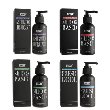 Silicone-Based Personal Lubricant Long Lasting Silky Smooth, Non-Sticky, Unscented, Waterproof For Men Women and Couples 120ml