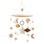 Crochet star white