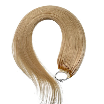 DIYOMO Korean 100% Pure Cotton Real Hair Double Brush Feather Silk Remy 50g Natural Color Double Head for Hair Extensions