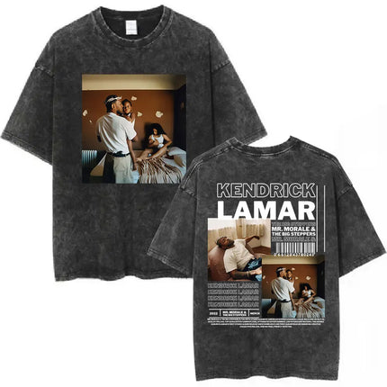 Rapper Kendrick Lamar To Pimp A Butterfly Graphic T Shirt Men's Hip Hop Streetwear T-shirts Unisex Cotton Oversized Tee Shirts