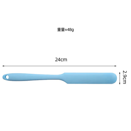 24CM Non Stick Silicone Integrated Spatula Cream Stirring Spatula Butter Scraper Cake Food Grade Baking Tools Cheap Wholesale