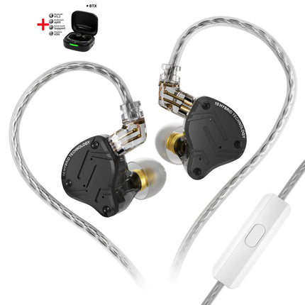 KZ ZS10 PRO X Wired Headset Hybrid Technology Earphone Monitor Earbud HIFI Bass Music Headphone HD Microphone Pure Sound Quality