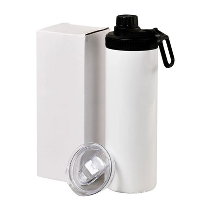 Sublimation Blank Straight Cup Stainless Steel Water Bottles Tumbler Coffee Mug Cup Vacuum Flasks DIY Insulated Thermos 6OZ-30OZ