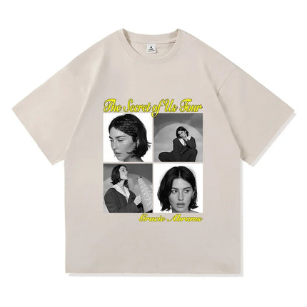 Gracie Abrams Risk The Secret of Us The Eras Tour T-Shirt Men/Women Aesthetic Retro T-Shirt Unisex New Album Tees Shirts