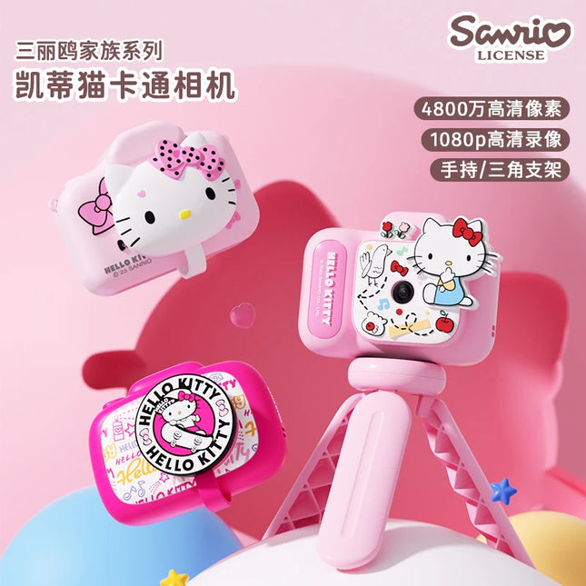 Hello Kitty Children's Camera Can Take Photos and Videos, Girls' Toys, Sanrio Camera, Birthday Gift