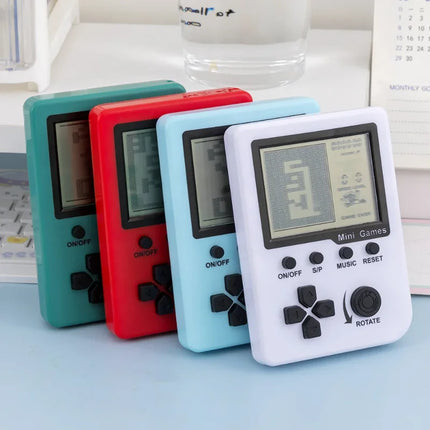 Tetris Portable Retro Game Player 26 Games Pocket Electronic Game Machine Christmas Gift