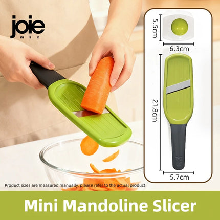 Joie Mini Mandoline Slicer Stainless Steel Vegetable Cutter for Potato Carrot Cucumber Cheese Kitchen Accessories Tools