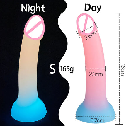 Flexible Realistic Silicone Dildo For Begginner G-spot Vagina Stimulation Strong Suction Cup Anal plug Prosate Massager Sex Toy