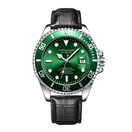 High-End Luxury Men's Watch, Business-Style Skeleton Automatic Mechanical Watch, Party Fashion Watch, Stylish and Cool Branded Wristwatch, Suitable for Various Occasions, Fashionable and Exquisite Birthday Gift Watch