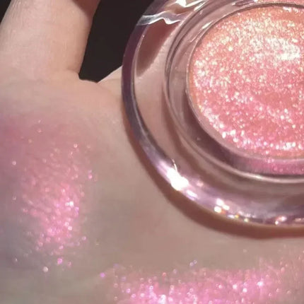 Single Highlighter Palette Chameleon Highlighter Contour Glitter Polarising Natural Long-Lasting Rare Beauty Makeup Cosmetics
