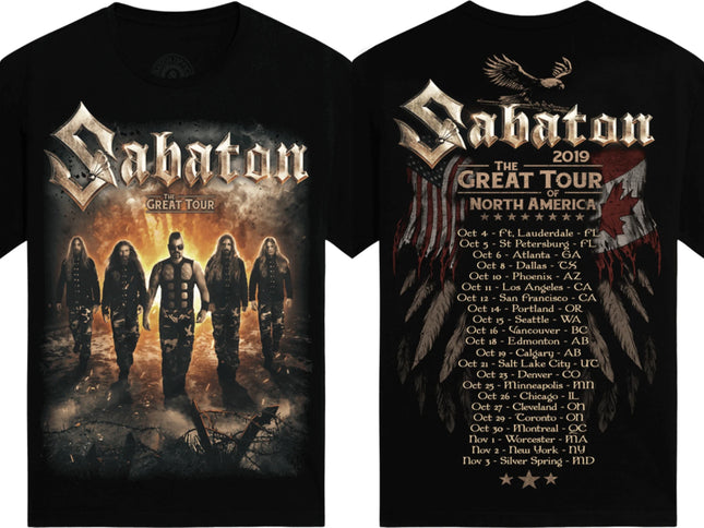 Sabaton Fleet Kriegsmarine Album T-shirt Heavy Metal Rock Band Oversized Y2k T-shirt Women Men Streetwear Harajuku Male Clothing