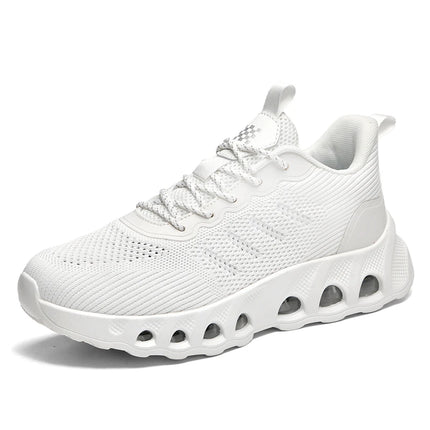 Men's air cushion casual sneakers spring summer lightweight outdoor racing running shoes breathable plus size speed sports shoes