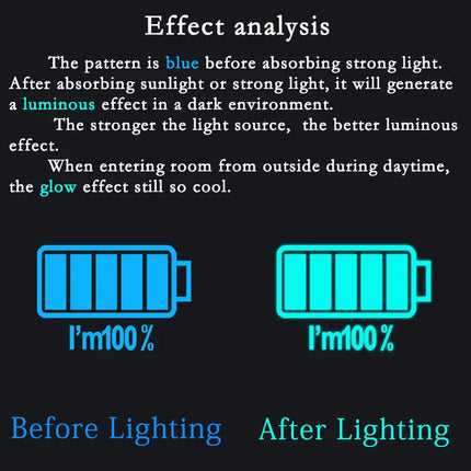 New Fashion Boy Luminous Lightning Printed Hoodies Sweatshirts Fashion Pullover Hoodie Streetwear Glowing Tops