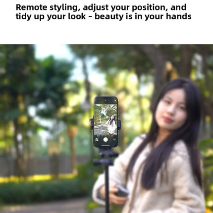 Vlog Selfie Monitor Screen,Wireless 4K/1080p Back Camera Monitor for iPhone & Android, Built-in Speaker for YouTube TikTok Live
