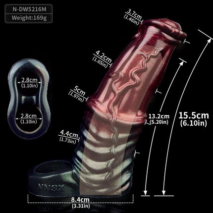 SXXY 5 Styles Silicone Fantasy Dick Extender Male Soft Penis Sleeve For Delay Ejaculation Couples Sex Firting Sex Toy Adult Game