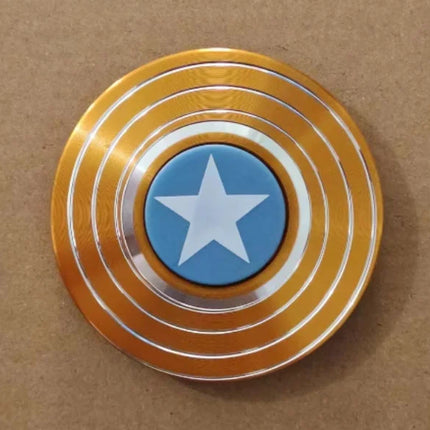 Finger Spinner Shield Aluminum Alloy Fidget Spinner Stress Relief Toy Spinner