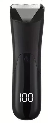 Men's Body Trimmer, Electric Razor, Pubic and Underarm Hair Private Hair Trimmer, Ceramic Blade Men's Grooming Kit