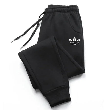 Men's sporty tapered pants, comfortable casual trousers, suitable for daily workouts and leisure wear