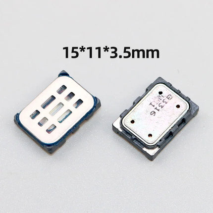 2PCS 15x11x3.5mm  Rectangle MP3 Speaker Tin Foil Loudspeaker Compatible With Sony Huawei Xiaomi Samsung For Tablet Phone