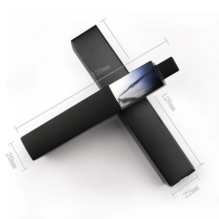 Black Box Square Tube Can Bend Thick Lengthening Waterproof Mascara Private Label Custom Sexy Eye Makeup Bulk