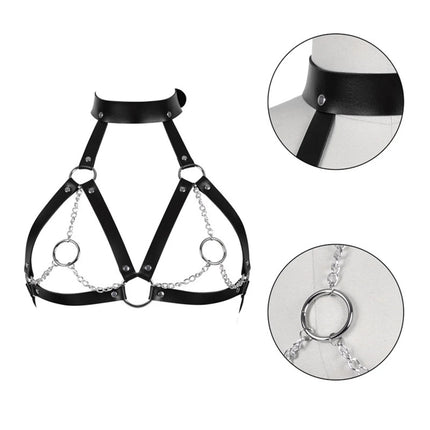 Women Leather Handcuffs Sex Bondage Handcuffs Ankle Thigh Cuffs BDSM Kit Adjustable Waist Strap Adult SM Game Sex Toy for Couple