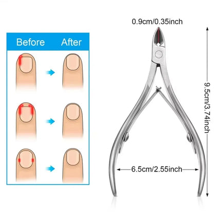 10/5/2/1pc Stainless Steel Nail Clipper Scissors,Nail Care Kit, Dead Skin Remover Kit,Nail Exfoliator,Professional Dead Skin