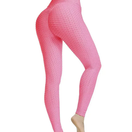 Women's Bubble Hip Lifting ExerciseYoga Pants Women Fitness Running High Waist Gym Fitness Sports Flared Pant Dance Trouers