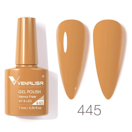 7.5ml Venalisa Nail Gel Polish HEMA FREE TPO FREE Full Coverage Semi Permanent Soak Off UV LED Gel Nail Polish Gel Varnish