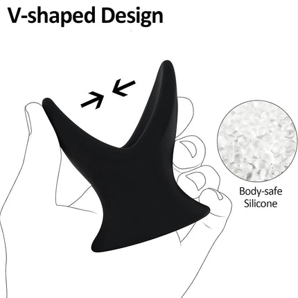 Silicone Anal Butt Plug Trainer Hollow Tunnel Anal Dilator Men Gay Vaginal Speculum Adult Sex Toys for Beginner Woman Female