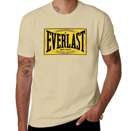 Everlast Vintage T-Shirt summer clothes animal prinfor boys tees sweat mens tall t shirts