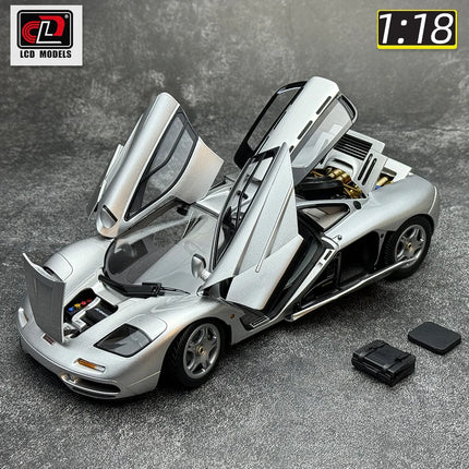 LCD model 1:18 NewS FOR McLaren F1 XP5 alloy car model sports car static display piece holiday gift collection for friends