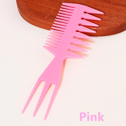 Double sided large teeth comb, anti-static curly hair styling, suitable for hair salons,special for real hair wigs