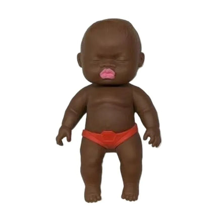2026Creative decompression artifact Natasha doll TPR palm small doll slow rebound doll Heiwa decompression pinchmusicsquishy toy