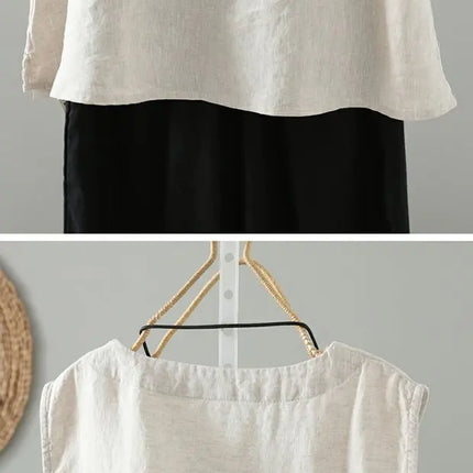 Retro Han Hanma Svel Strap Vest Women's Inner Summer Overhead Base irt  Casual Versatile Slimming Top