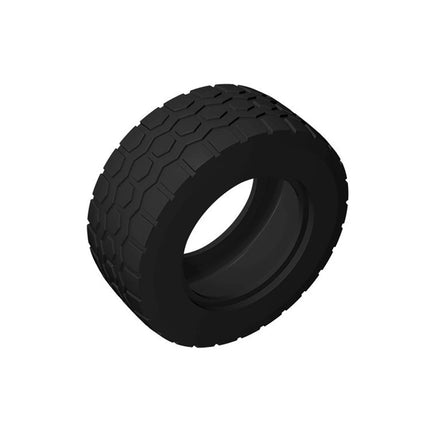 10pcs 15413 Tire 49.5 x 20 Bricks Collections Bulk Modular GBC Toys For Technical MOC Set Buildings Blocks Compatible