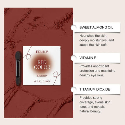 1PCS Lightweight Concealer Watery Texture Long Lasting Wear High Coverage Natural Look Hydrating Radiant Skin Beauty Makeup