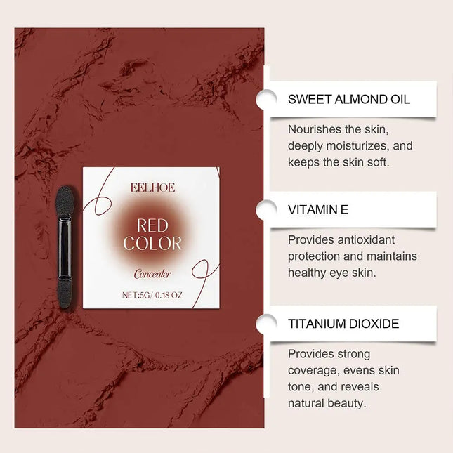1PCS Lightweight Concealer Watery Texture Long Lasting Wear High Coverage Natural Look Hydrating Radiant Skin Beauty Makeup