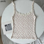 1170-Red floral / One Size