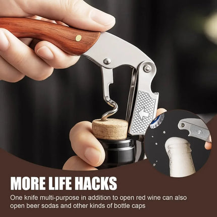 Compact Multi Function Bottle Opener Ergonomic Comfortable Grip Portable Bar Tool Suitable for Household Kitchen Bar Party Use