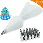 26pcs White